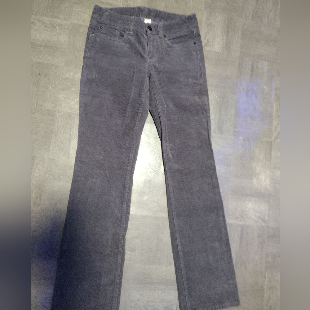 Warm corduroy straight leg pants - Picture 4 of 12